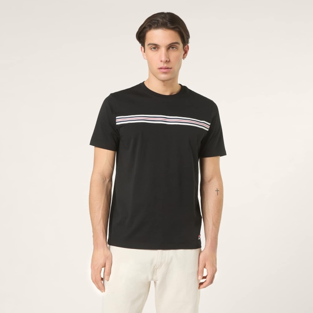Fila DIECIMO regular heritage tape t-shirt 