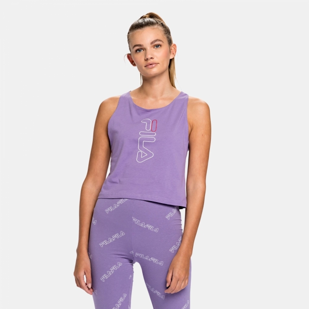 Fila Jandira Cropped Tank Top Wmn purple-haze 
