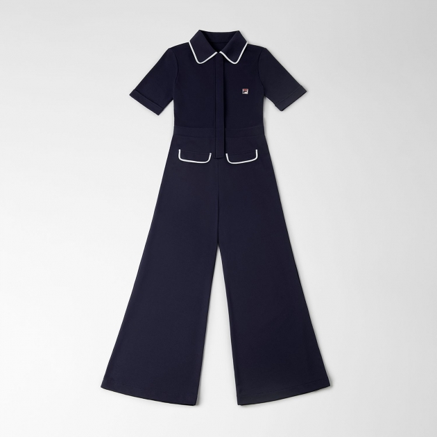 Fila Jumpsuit With Flared Leg 