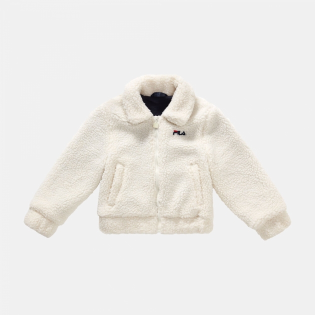 Fila Kids Bianca Sherpa Jacket eggnog 