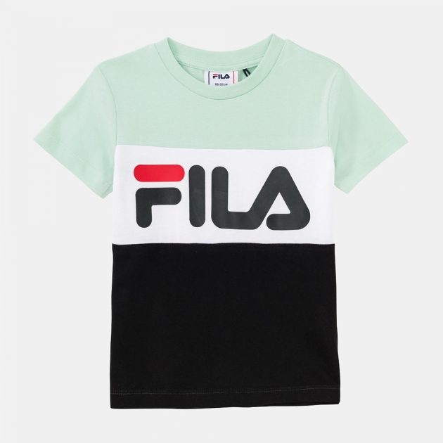 Fila Kids Classic Day Blocked Tee mist-green 