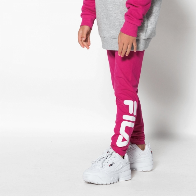 Fila Kids Flex Leggings pink-yarrow 