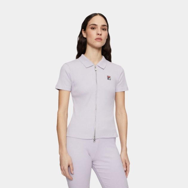 Fila LANNEMEZAN slim zip up rib polo 
