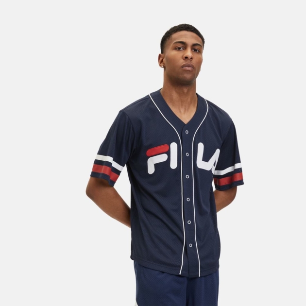 Fila LASHIO BASEBALL SHIRT blue 