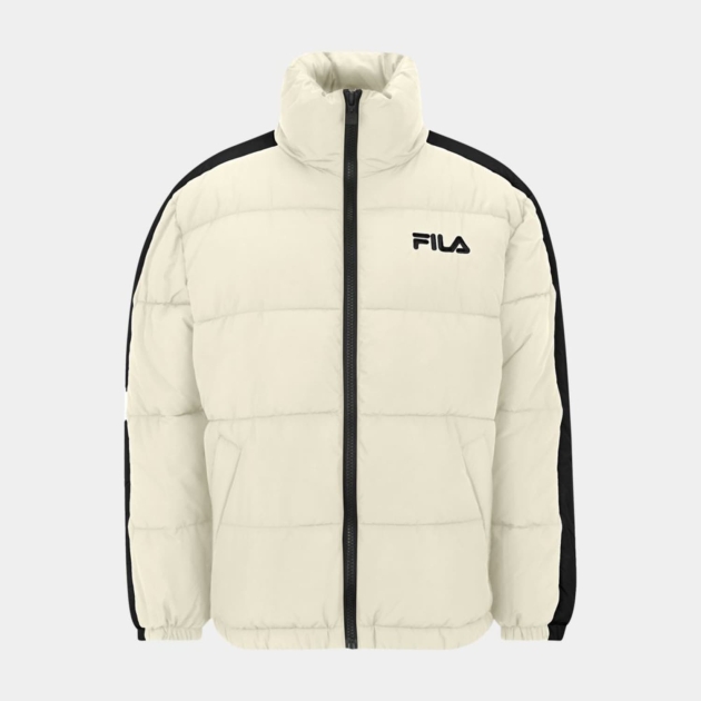 Fila LESZNO 90's puffer jacket Antique White-Black 