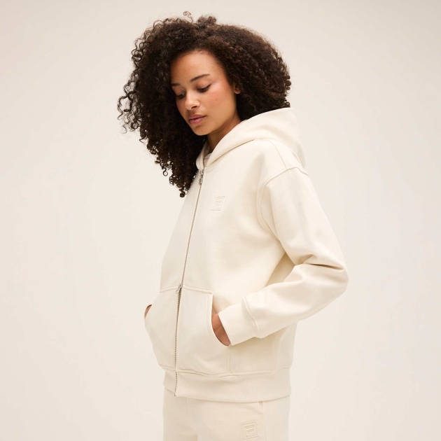 Fila LIMANA loose 2-way zip hoodie jacket 