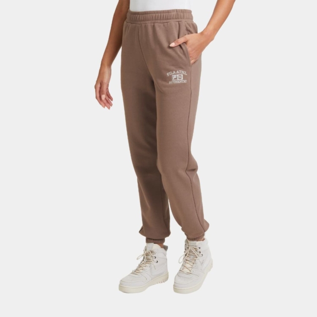 Fila LINNA high waist graphic sweat pants taupe 