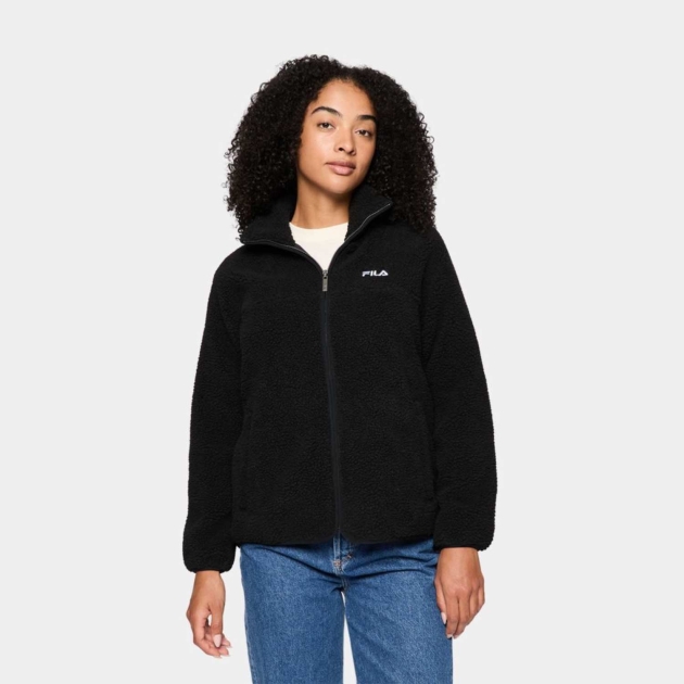 Fila OACALA sherpa jacket black 