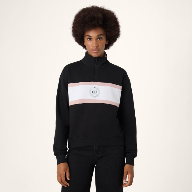 Fila PARELLA relaxed half-zip sweatshirt 