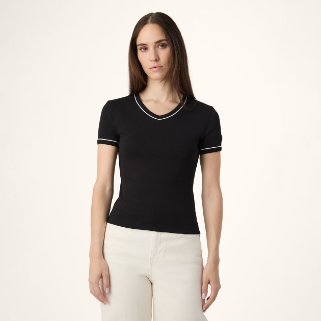 Fila PORTELLO slim v-neck t-shirt 