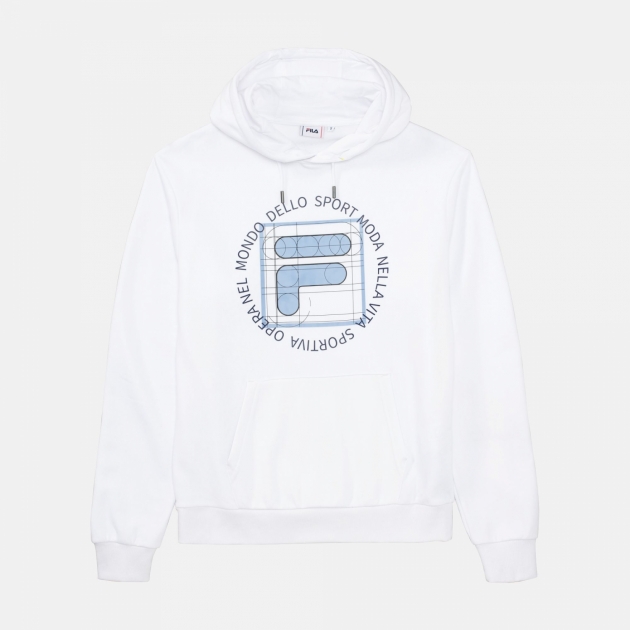 Fila Reeves Hoody white 