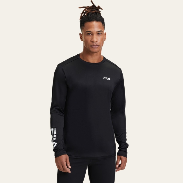 Fila REGOLFO running shirt Black 