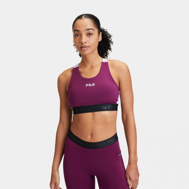 Fila REOCIN running bra Plum Caspia-Lavender 