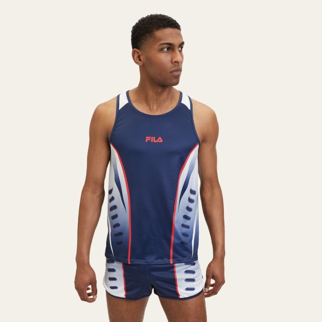 Fila RIEZ running tank black iris 