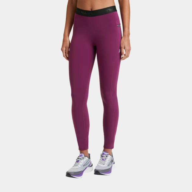 Fila ROSES running tights Plum Caspia 