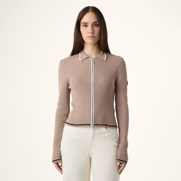 Fila SIMONTE slim full-zip knit cardigan 