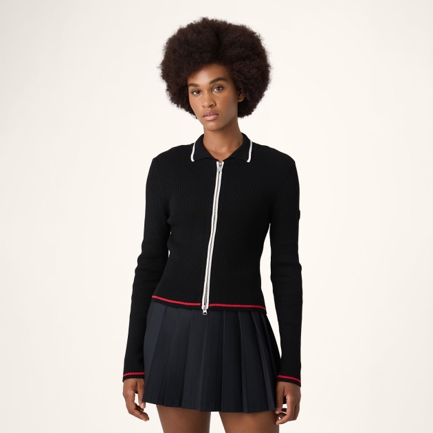 Fila SIMONTE slim full-zip knit cardigan 