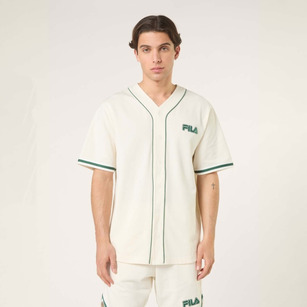 Fila STATUTO loose pique baseball shirt 
