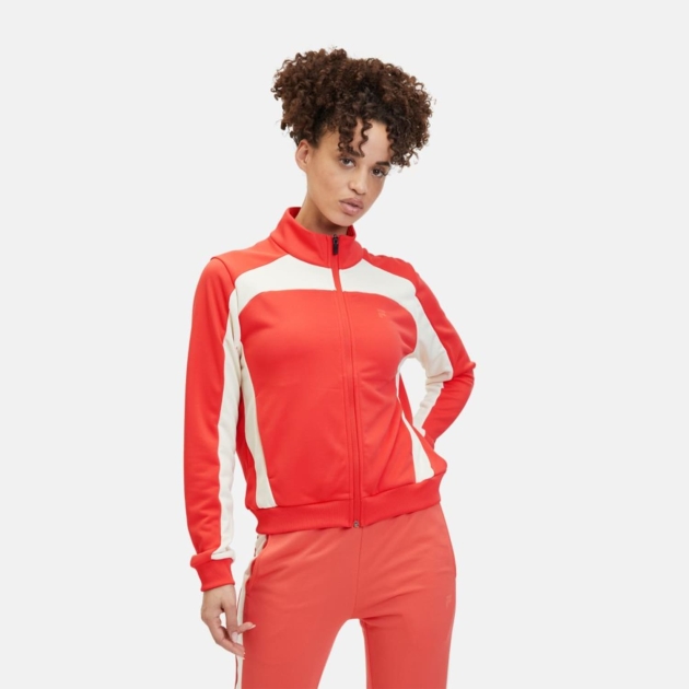 Fila TISENS track jacket cayenne-antique white 