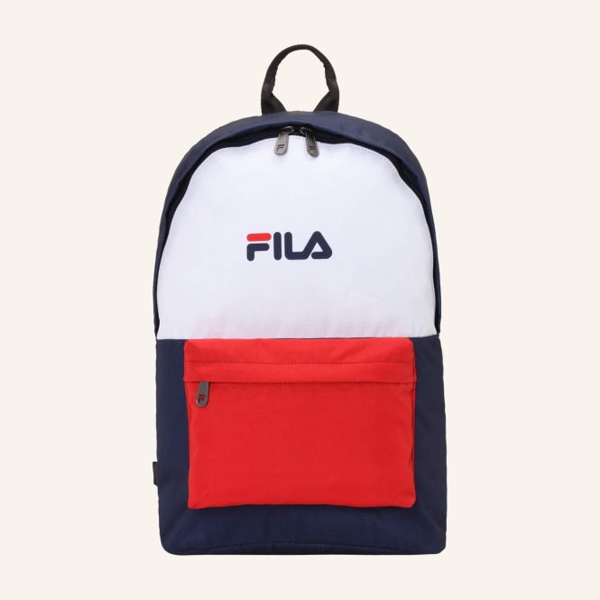 fila mini backpack red Finn bagdUp Front zipped pocket for smartphone Mini Mochila Fila Mini Mochila