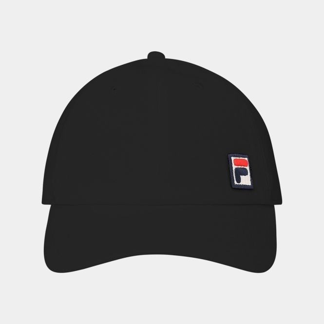 【FILA】 Graphic half-brim ball cap /追跡付 Fila HERITAGE CAP with F-box logo/strap back - Top4Running.com