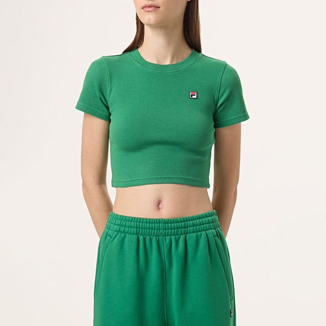 ■FILA■ Tennis Life Crop T-shirtFS2RSF2361FINA 1100FS2RSF23 Fila Women S TenniS Life Crop T ShirT Agr – buy the best