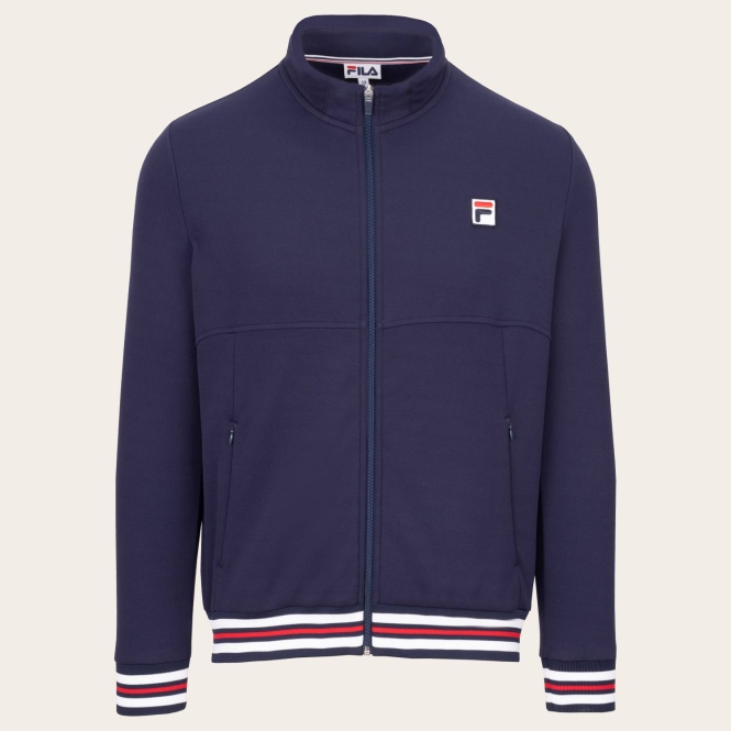 Manne Jacket Fila Sport Track Jacket Fila Tiebreaker Men's Grey/Black Track Jacket Fila Clearance Sale main image 1