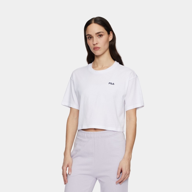 ■FILA■ Women's International Crop T-ShirtFS2RSF2172FINA 11 Fila crop t shirt new arrivals