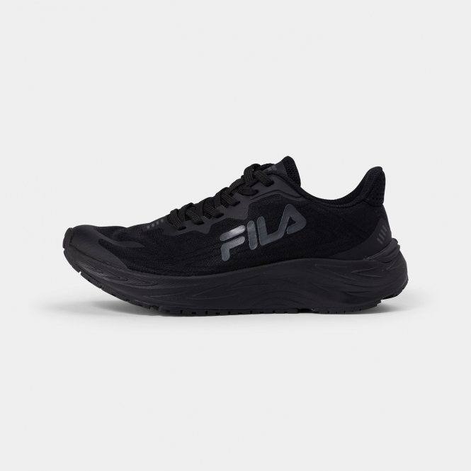 Black fila womens shoes clearance