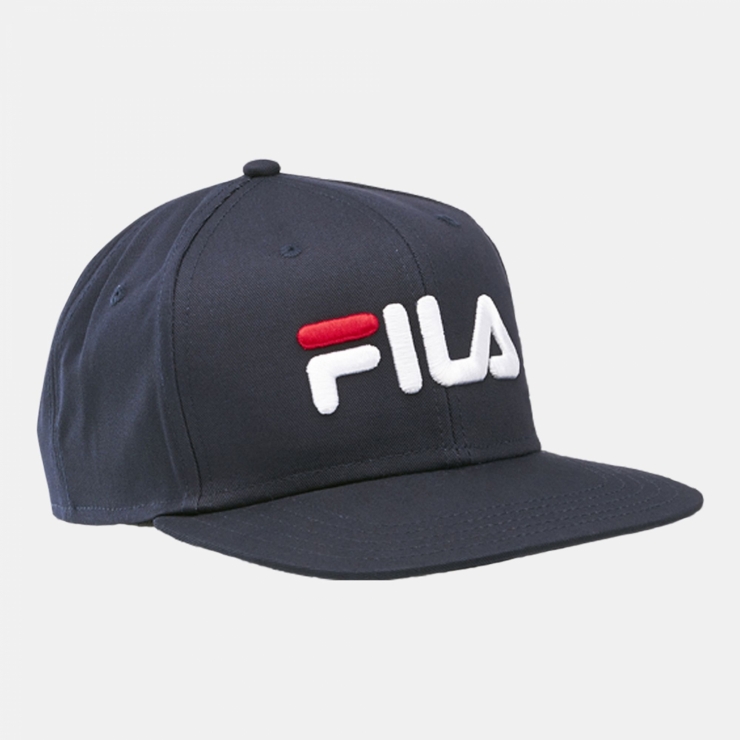 blue fila hat