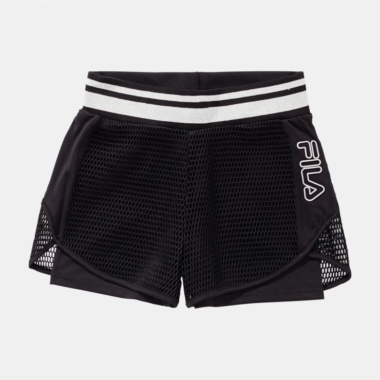 fila black shorts
