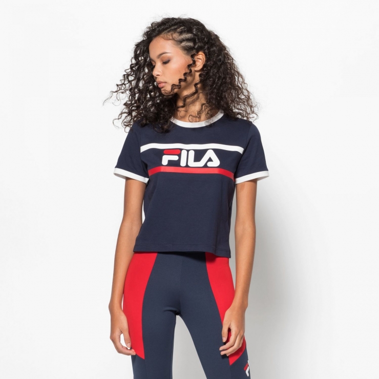 fila crop t shirt
