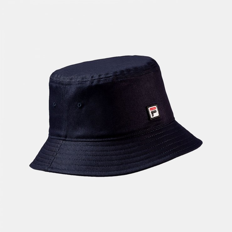 bucket hat fila black