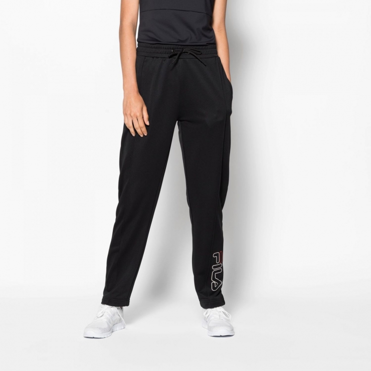 fila black track pants