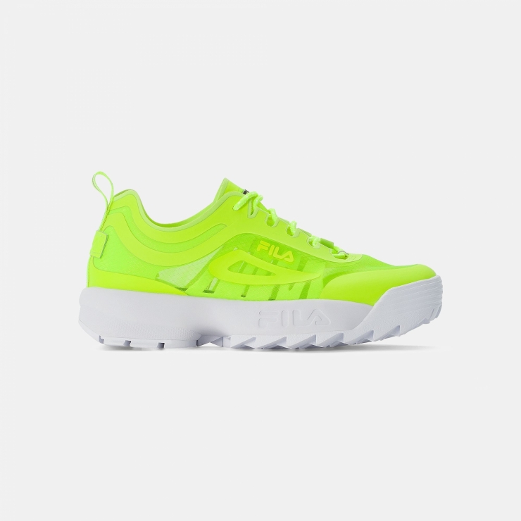 neon lime shoes