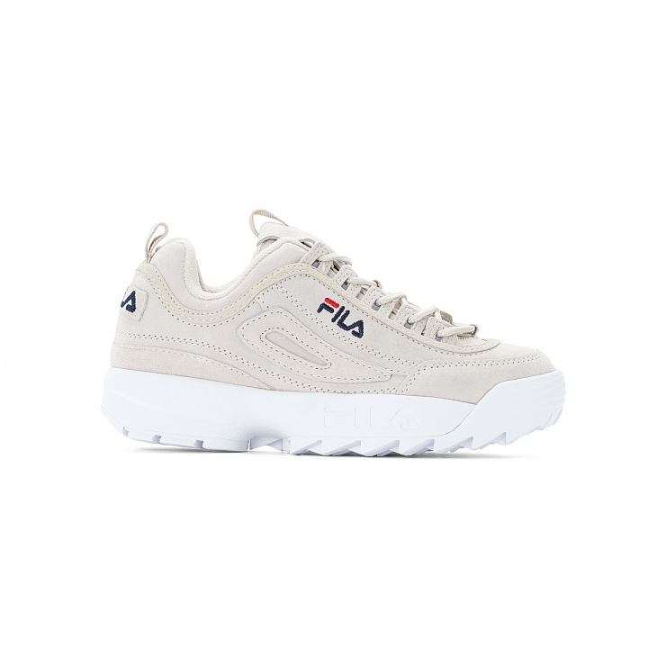 fila disruptor low grey