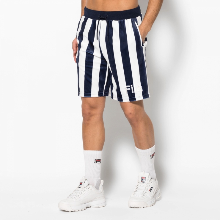 grey fila shorts