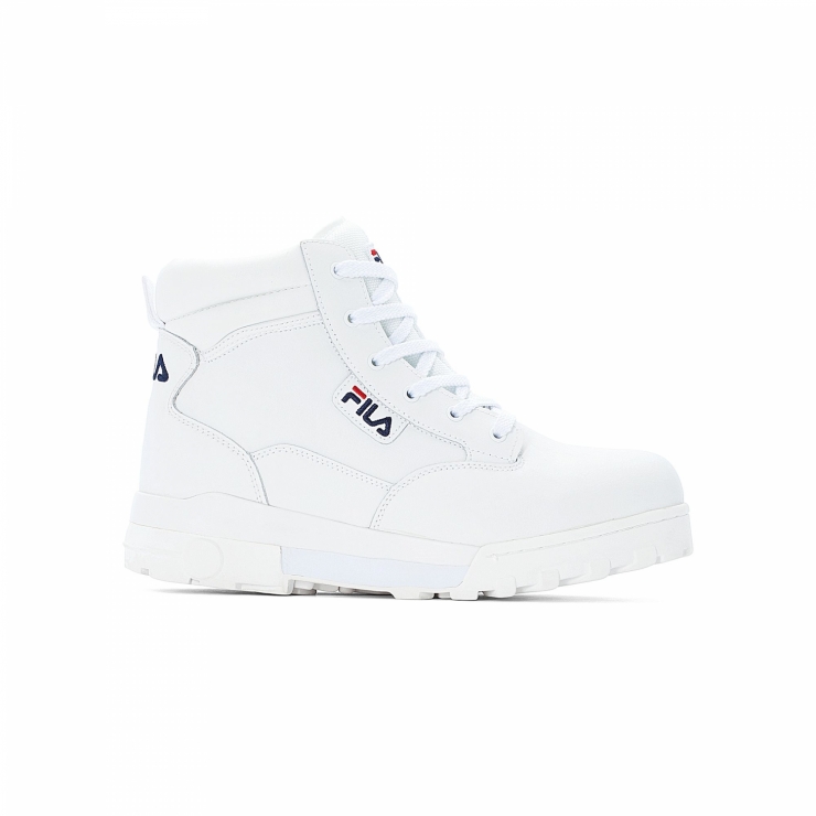 fila grunge boots white