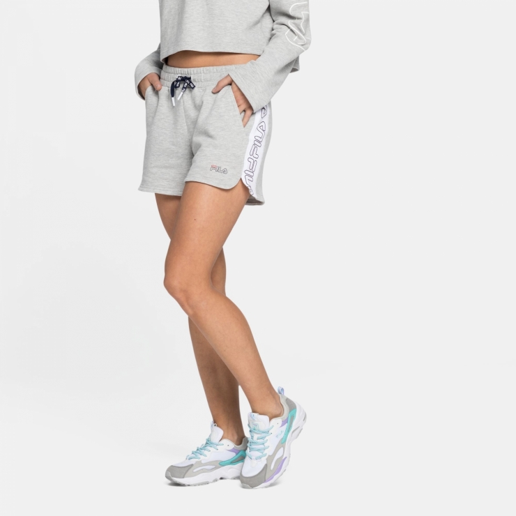 grey fila shorts