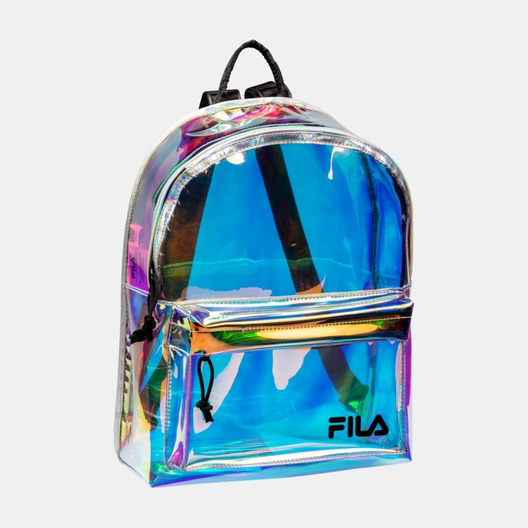 mini iridescent backpack