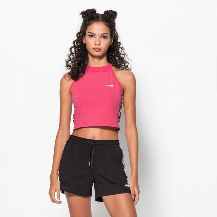 pink fila top