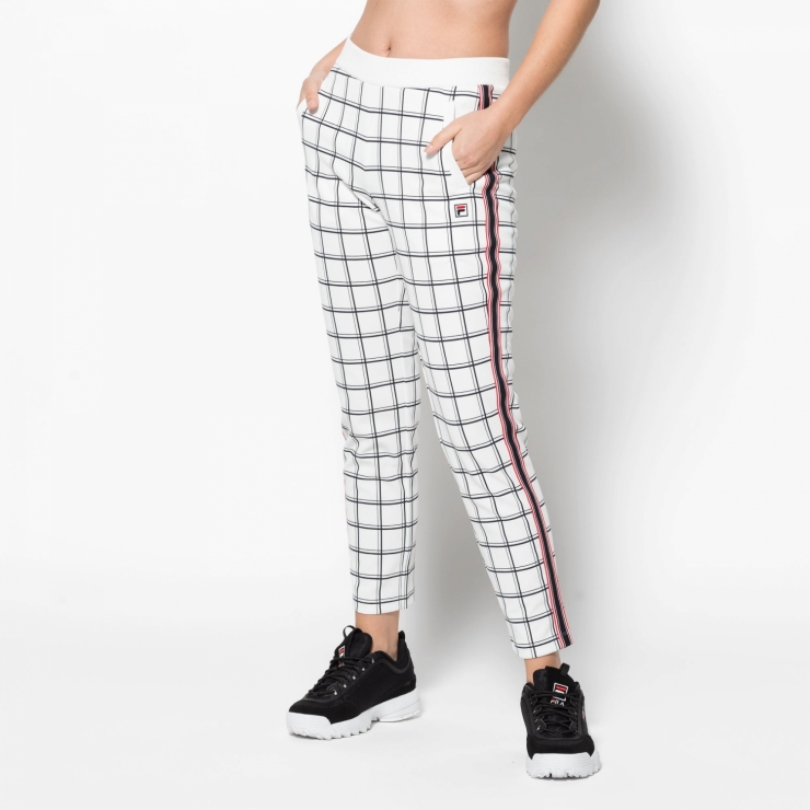fila pants white