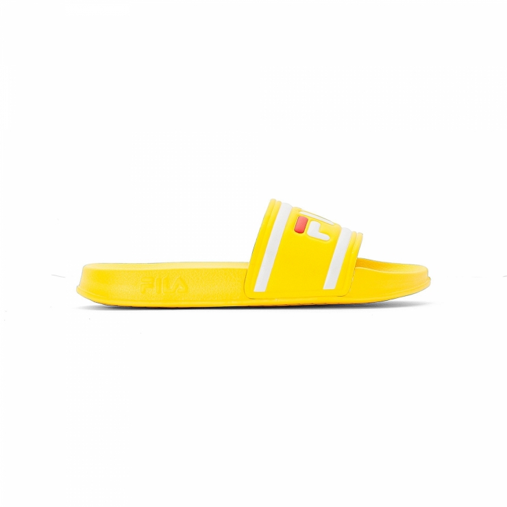 fila slides yellow