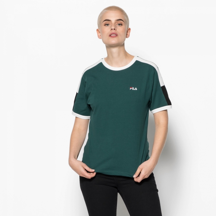 dark green fila shirt