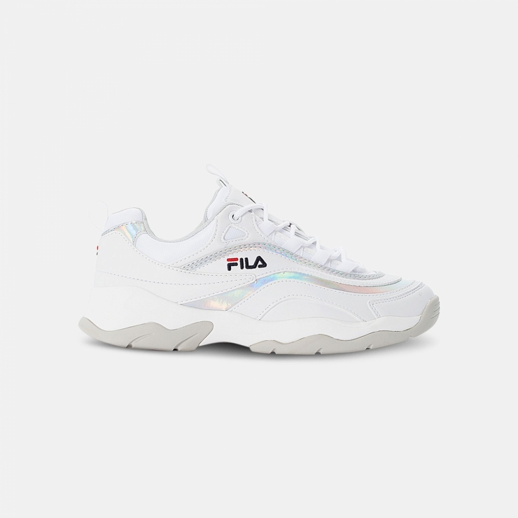 Fila Ray M Low Wmn white-silver - white | Official
