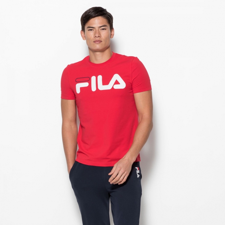 red fila shirt