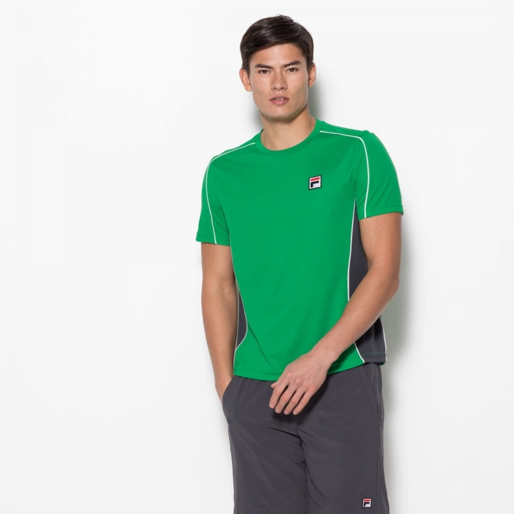 fila shirt green