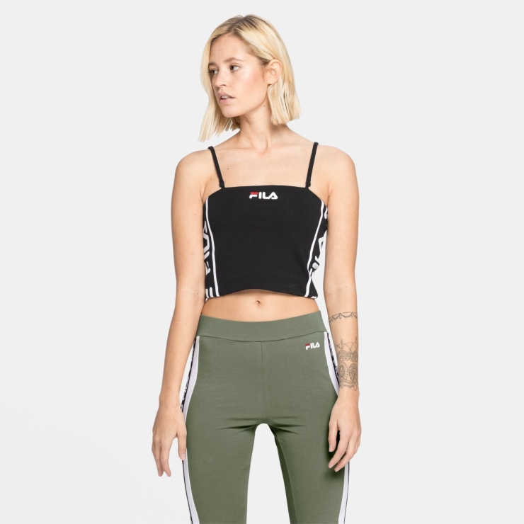 Fila Takoda Cropped Top Black Fila Official