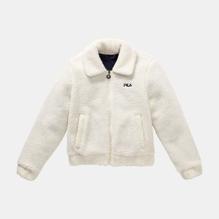 Sherpa white jacket