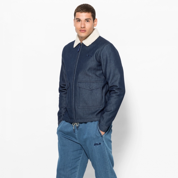 fila denim jacket